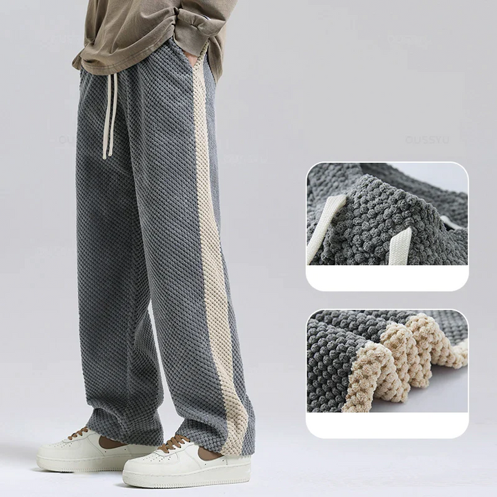 Cozy Waffle Corduroy Joggers for Ultimate Comfort