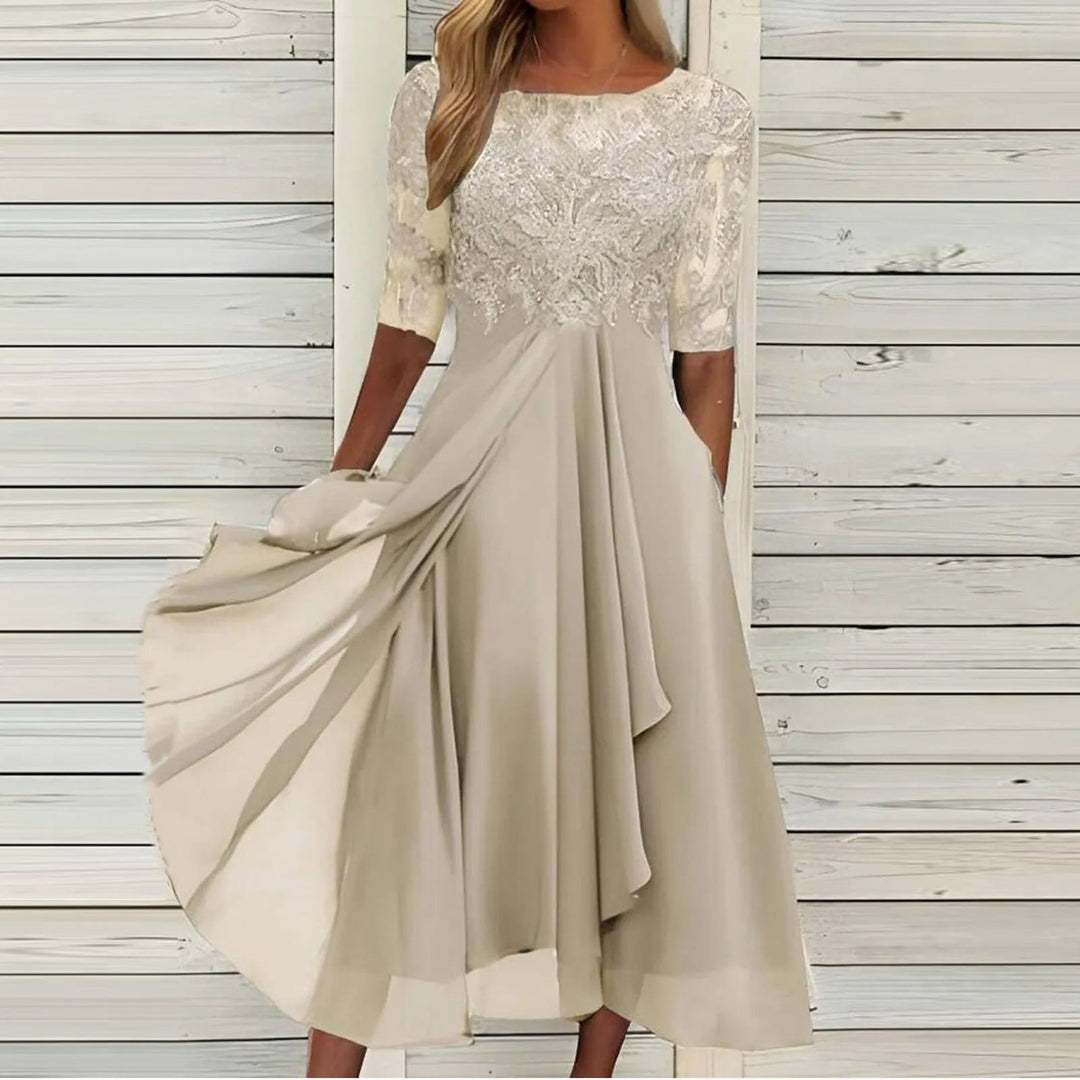 Lely - Chic Chiffon Dress