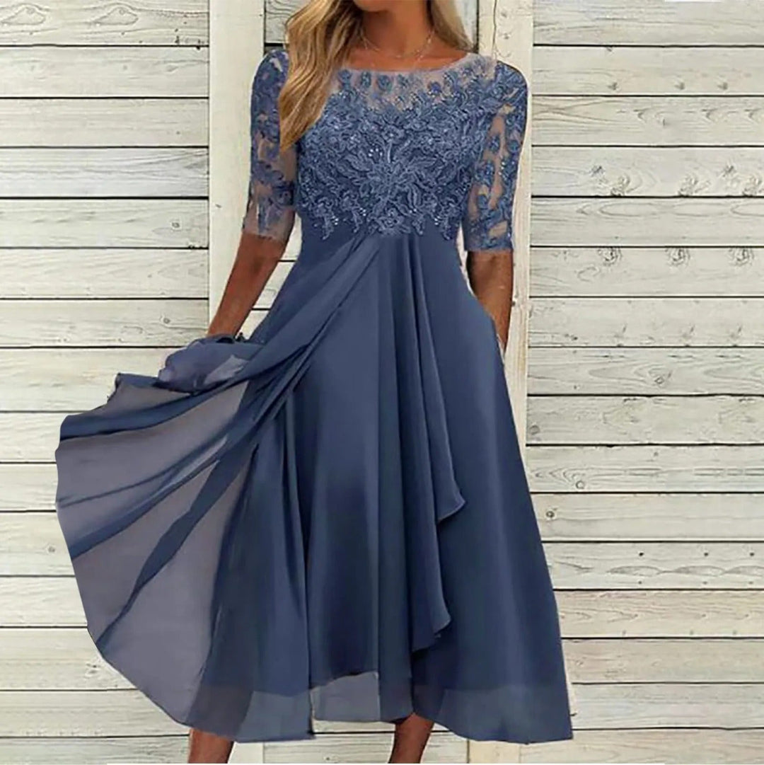 Lely - Chic Chiffon Dress