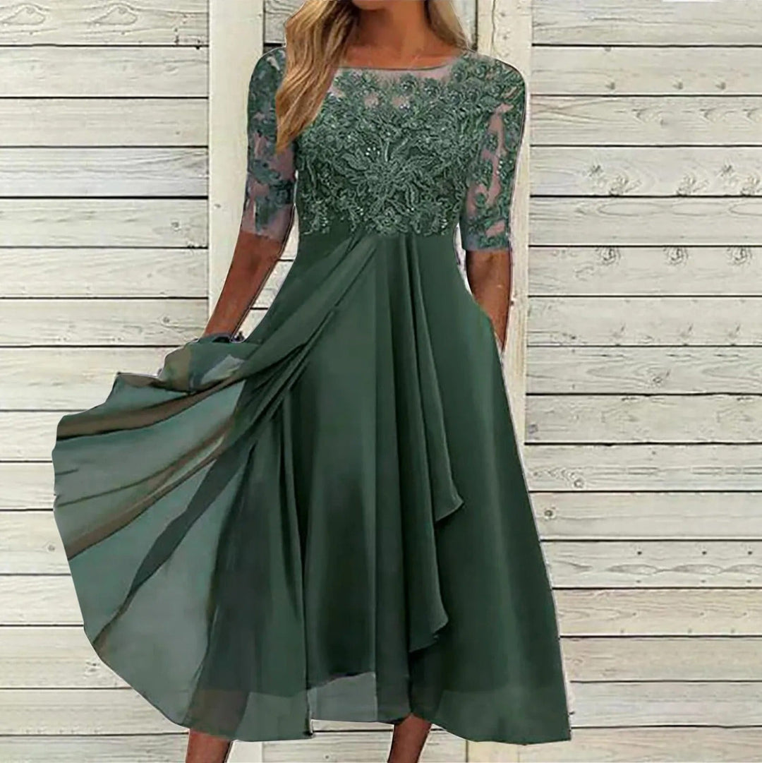 Lely - Chic Chiffon Dress