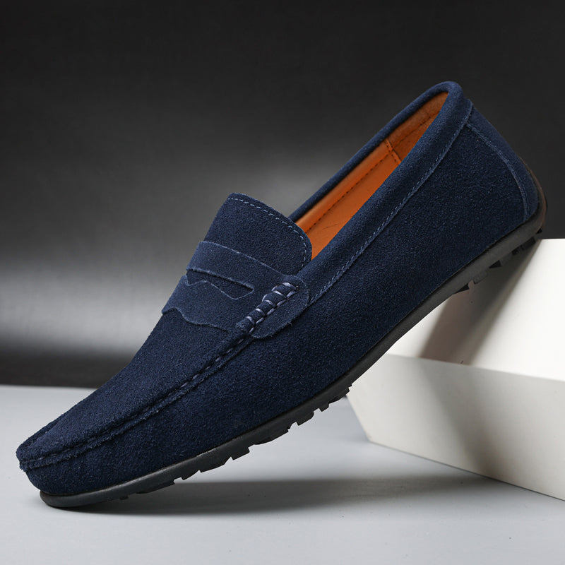 Luxurious Verona Suede Slip-On Loafers