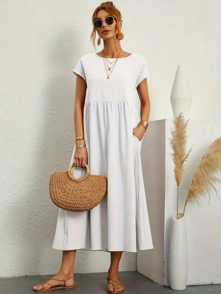 Chic ELISA Dress Featuring Convenient Pockets