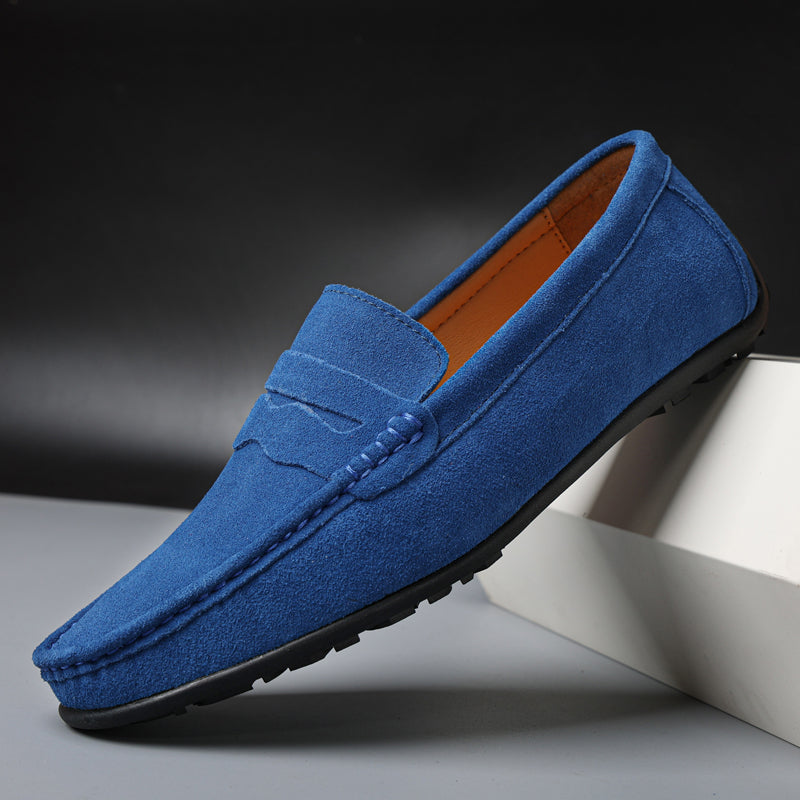 Luxurious Verona Suede Slip-On Loafers