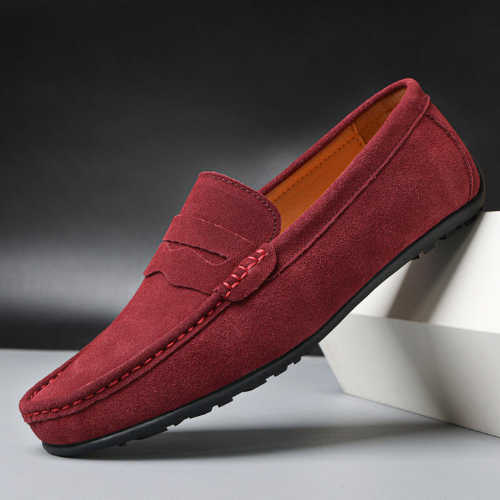 Luxurious Verona Suede Slip-On Loafers