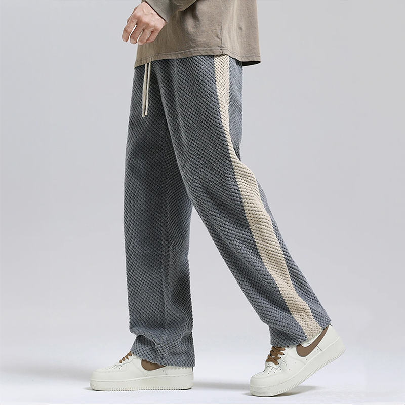 Cozy Waffle Corduroy Joggers for Ultimate Comfort