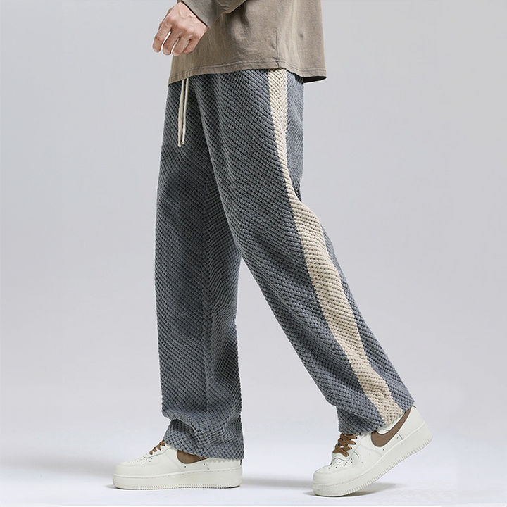 Cozy Waffle Corduroy Joggers for Ultimate Comfort