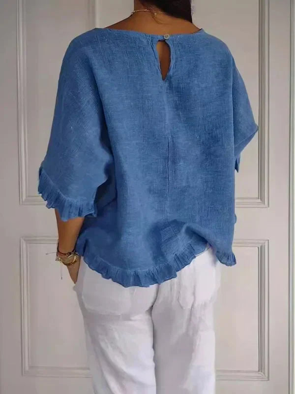 Chic Sia Linen Shirt for Effortless Style