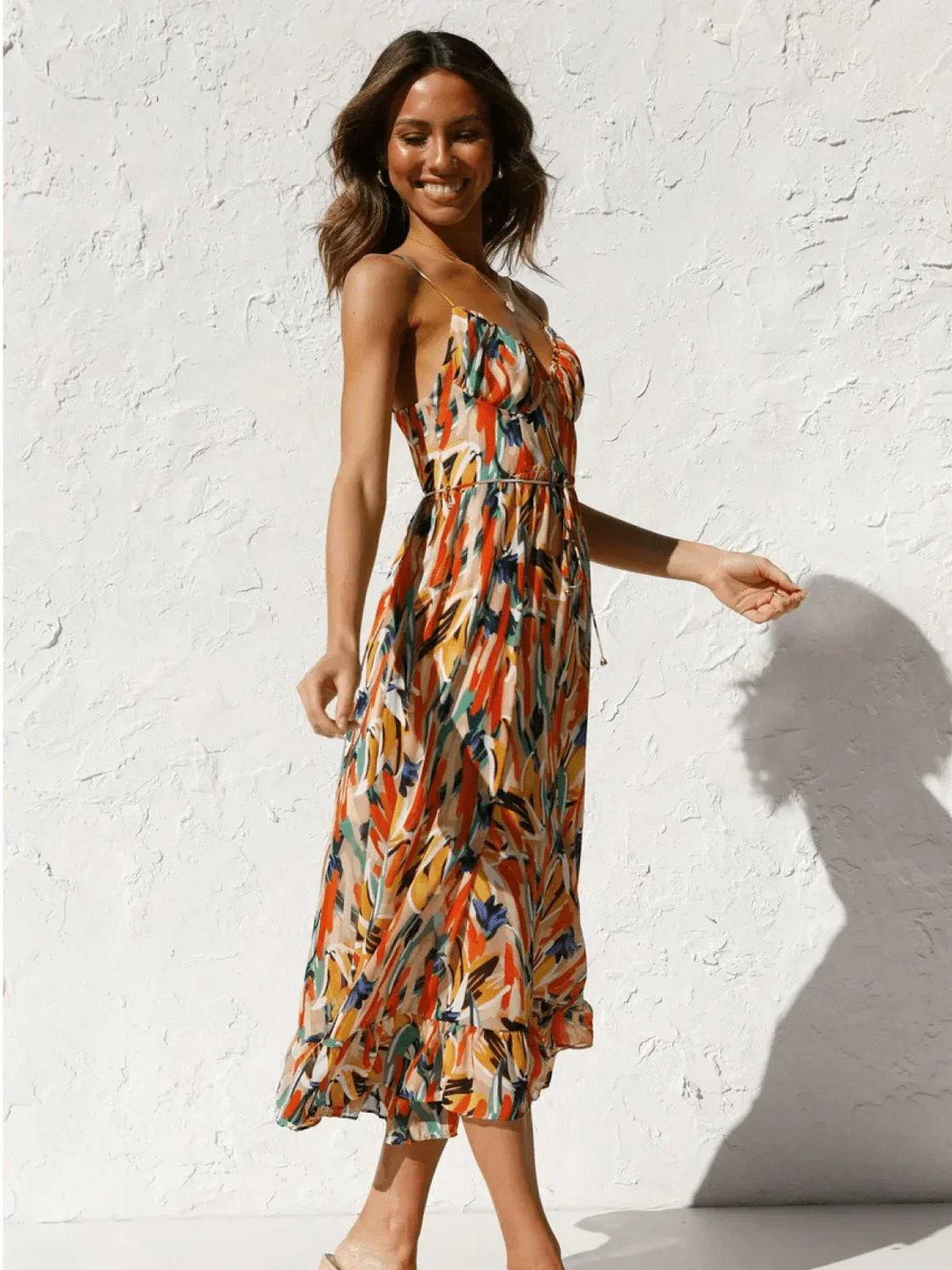 Vibrant CHIARA MIDI DRESS for a Stylish Look