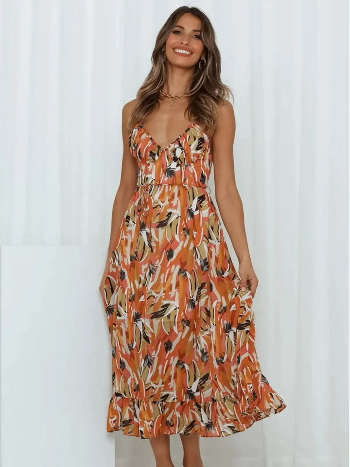 Vibrant CHIARA MIDI DRESS for a Stylish Look