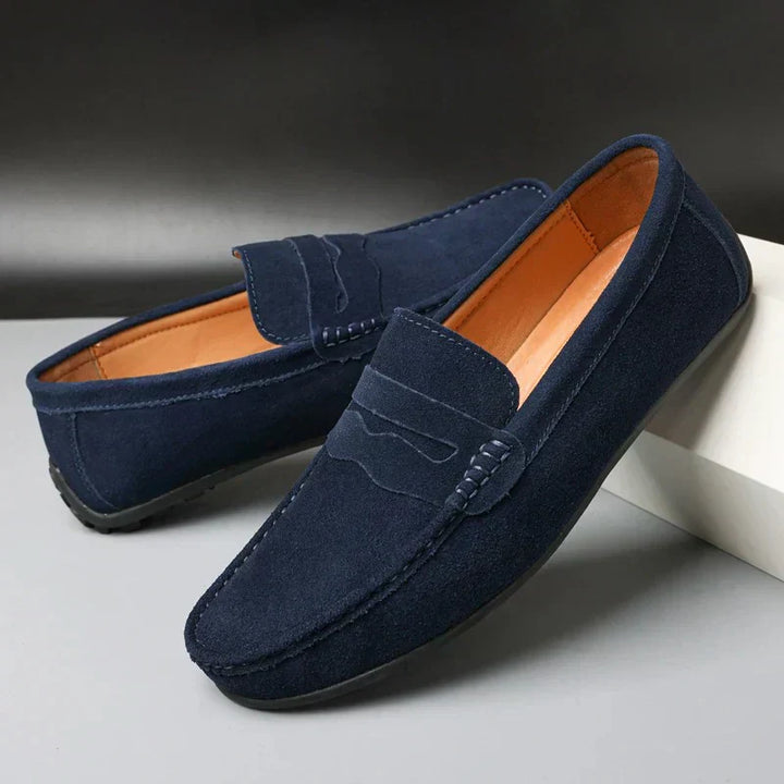 Luxurious Verona Suede Slip-On Loafers