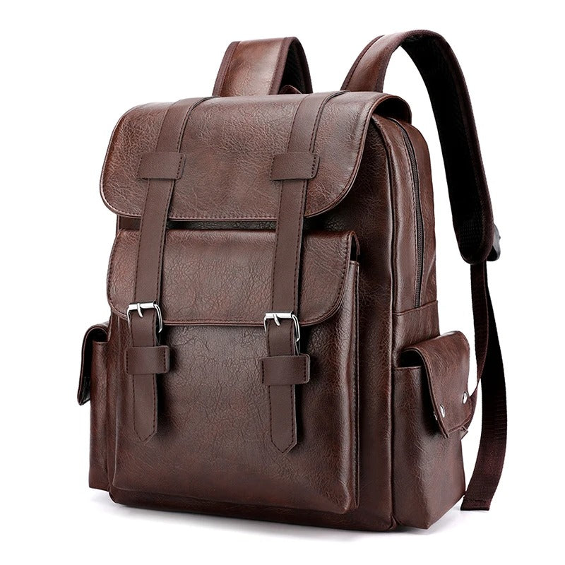 Giuseppe | Stylish Men's Leather Backpack for Work and Beyond