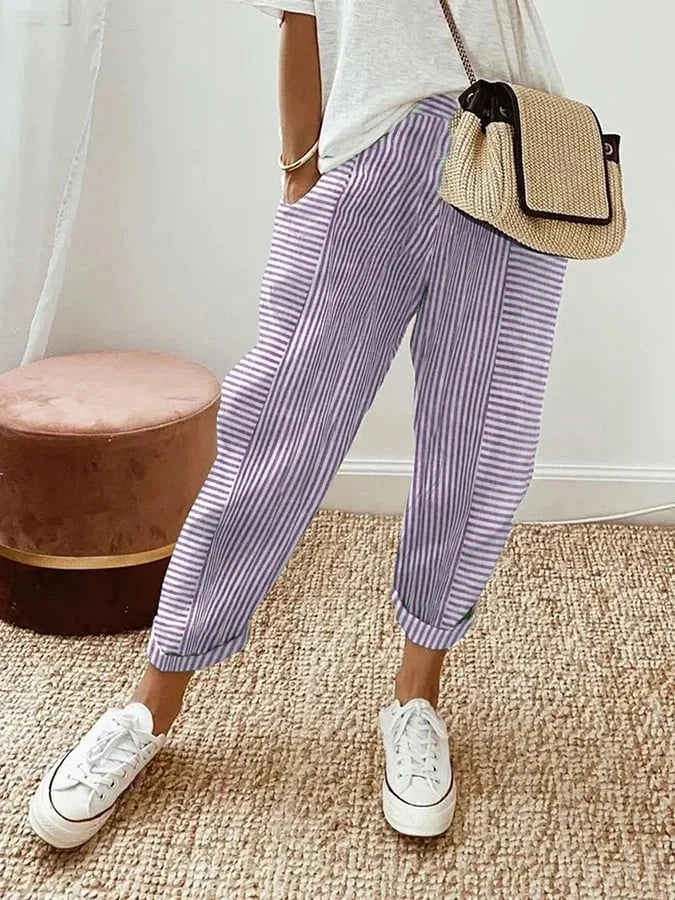 Lucy - Striped Pants