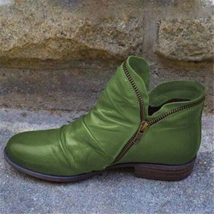 Sanne - Stylish Women's Leather Boots for a Chic Look