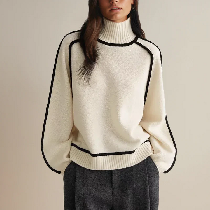 Zoe - Stylish Turtleneck Sweater
