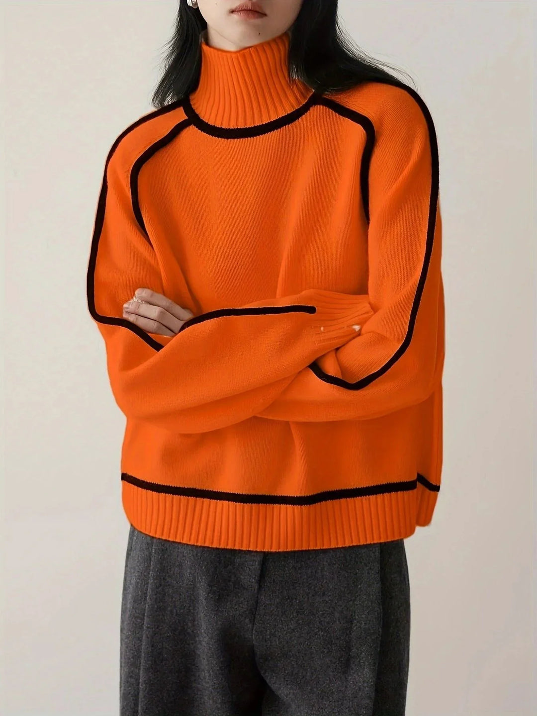 Zoe - Stylish Turtleneck Sweater