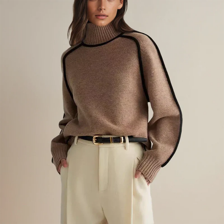 Zoe - Stylish Turtleneck Sweater